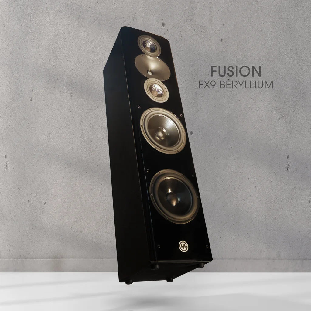 Colonnes Fusion, finition bois